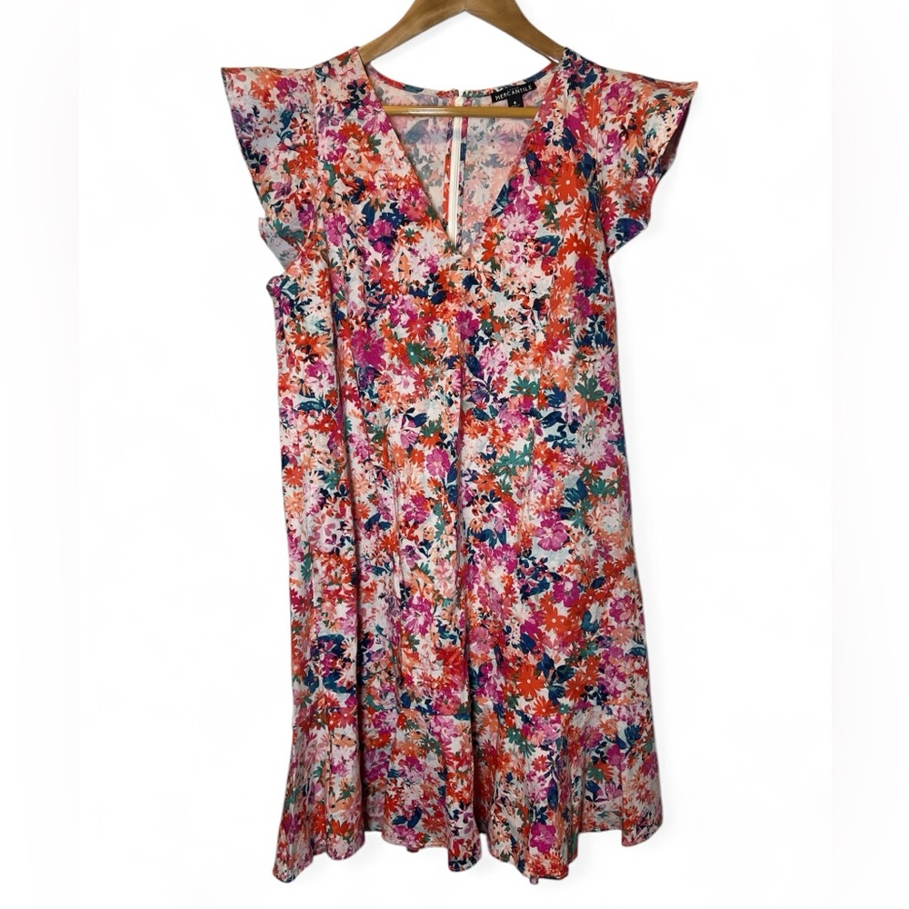 J. Crew Floral Mini Dress - Multicolor